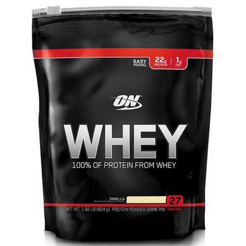 Whey ON 100% of Protein from Whey - 837g Refil Chocolate - Optimum Nutrition