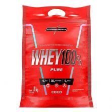 Whey 100% Pure - 1800g Refil Coco - IntegralM�dica
