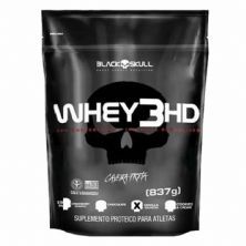 Whey 3HD - 837g Baunilha Refil - Black Skull