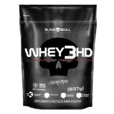 Whey 3HD - 837g Morango - Black Skull