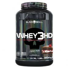 Whey 3HD Gourmet - 900g Bolo Floresta Negra - Black Skull