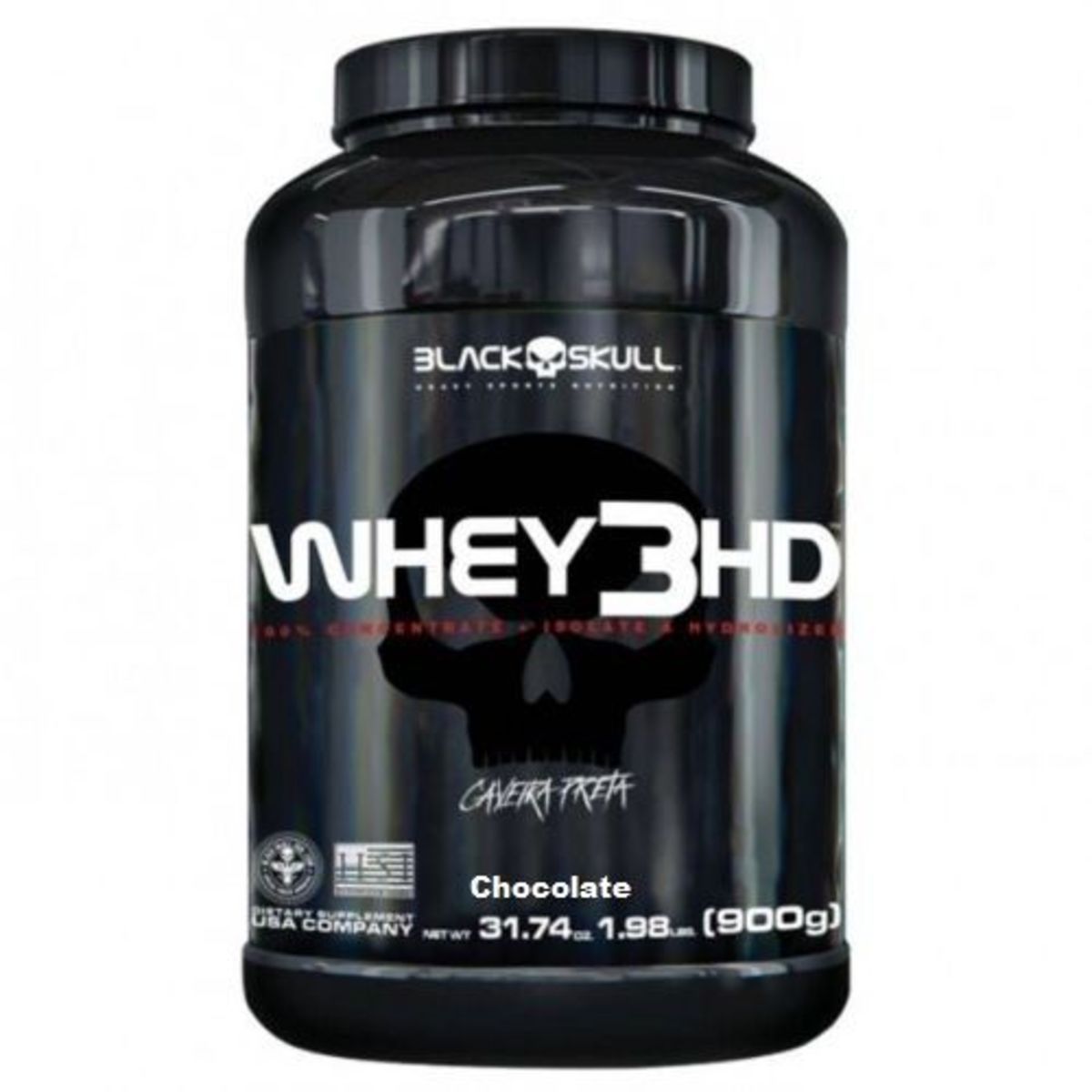Whey 3HD - 900g Chocolate - Black Skull