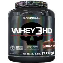 Whey 3HD Gourmet - 1800g Bolo Floresta Negra - Black Skull