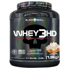 Whey 3HD Gourmet - 1800g Sorvete de Flocos - Black Skull