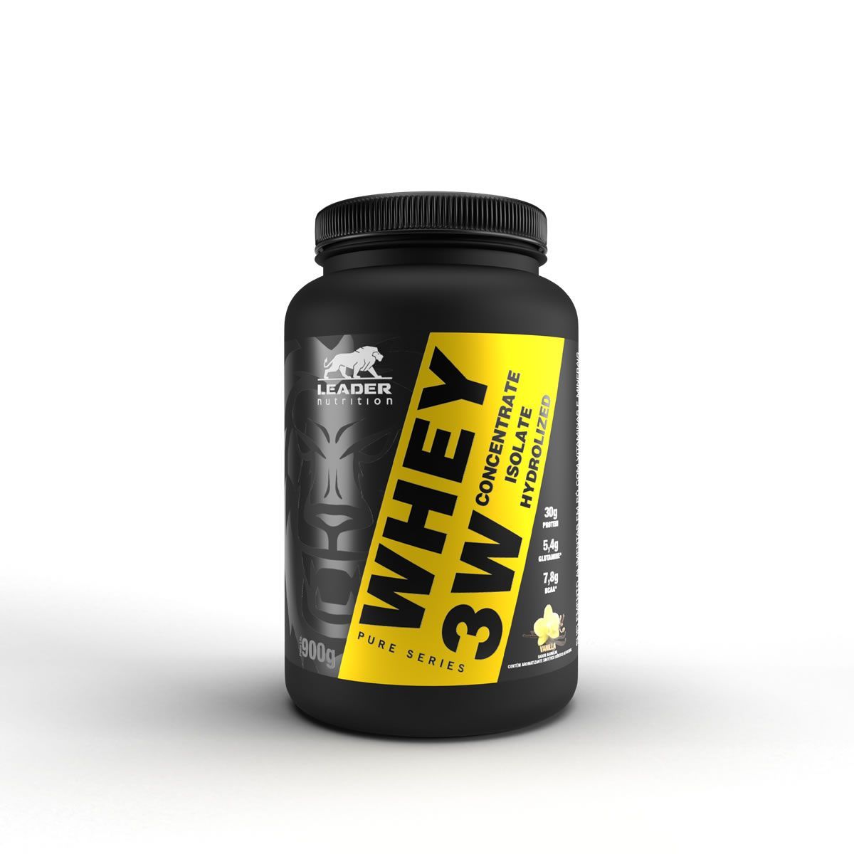 Whey 3W - 900g Baunilha - Leader Nutrition*** Data Venc. 18/09/2024