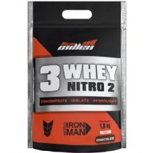 Whey 3W Nitro2 - 1800g Refil Chocolate - New Millen