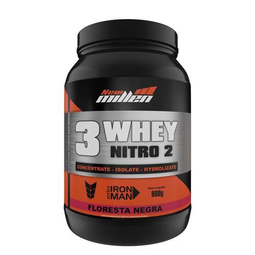 Whey 3W Nitro2 - 900g Floresta Negra - New Millen