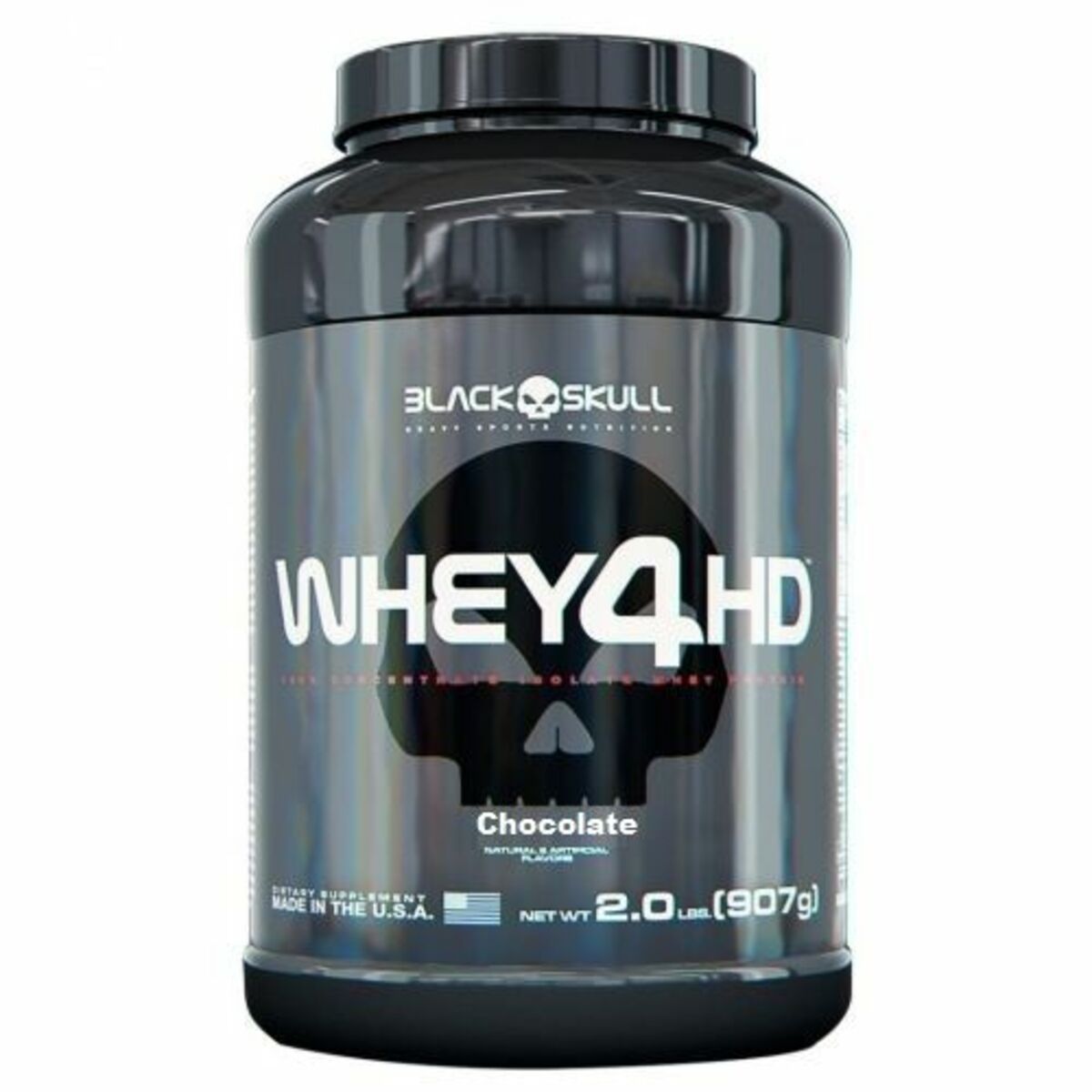 Whey 4HD - 907g Chocolate - Black Skull