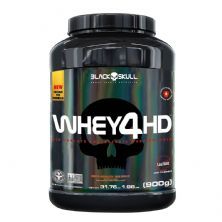 Whey 4HD Com Lactase - 900g Chocolate - Black Skull