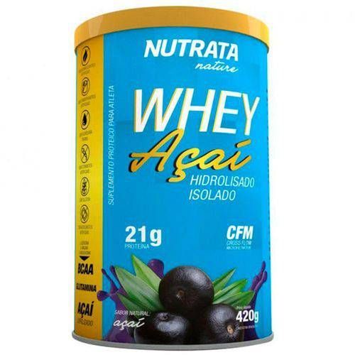 Whey A�a� - 420g - Nutrata
