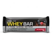 Whey Bar - 1 Unidade 40g Frutas Vermelhas - Probi�tica