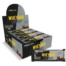 Whey Bar Creamy - 12 unidades 38g Chocolate - Probi�tica