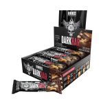 Whey Bar Darkness - 8 Unidades 90g Chocolate Amargo com castanhas  - IntegralM�dica