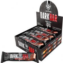 Whey Bar Darkness - 8 Unidades 90g Frutas Vermelhas com Chocolate Chips - IntegralM�dica
