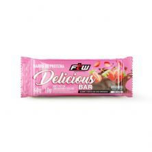 Whey Bar Delicious - 1 Unidade de 40g Chocolate com Morango - FTW