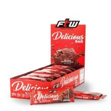 Whey Bar Delicious - 12 unidades de 40g Chocolate - FTW
