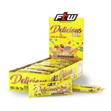 Whey Bar Delicious - 12 unidades de 40g Mini Chocolates Sortidos - FTW
