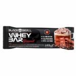 Whey Bar Gourmet - 1 Unidade 45g Caf� com Chocolate - Black Skull