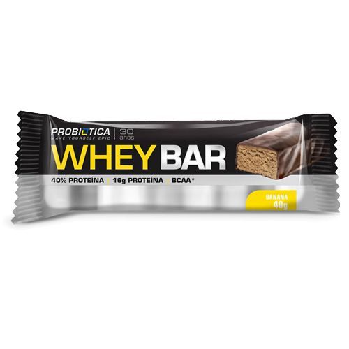 Whey Bar - 1 unidade Banana - Probi�tica