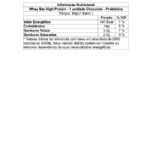 Whey Bar High Protein - 1 unidade Chocolate - Probi�tica*** Data Venc. 12/08/18