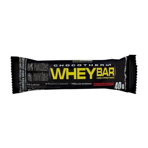Whey Bar High Protein Chocolate - 1 barra de 40g - Probi�tica