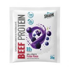 Whey Beef Protein - 1 Sach� 35g Frutas Roxas - Shark Pro
