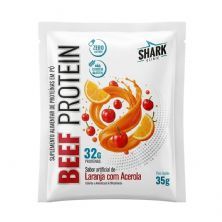 Whey Beef Protein - 1 Sach� 35g Laranja com Acerola - Shark Pro