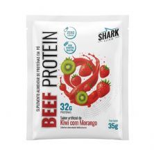 Whey Beef Protein -  1 Sach� 32g Kiwi com Morango - Shark Pro