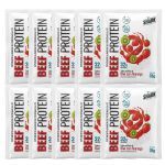 Beef Protein - 10 Sach�s 32g Kiwi com Morango - Shark Pro