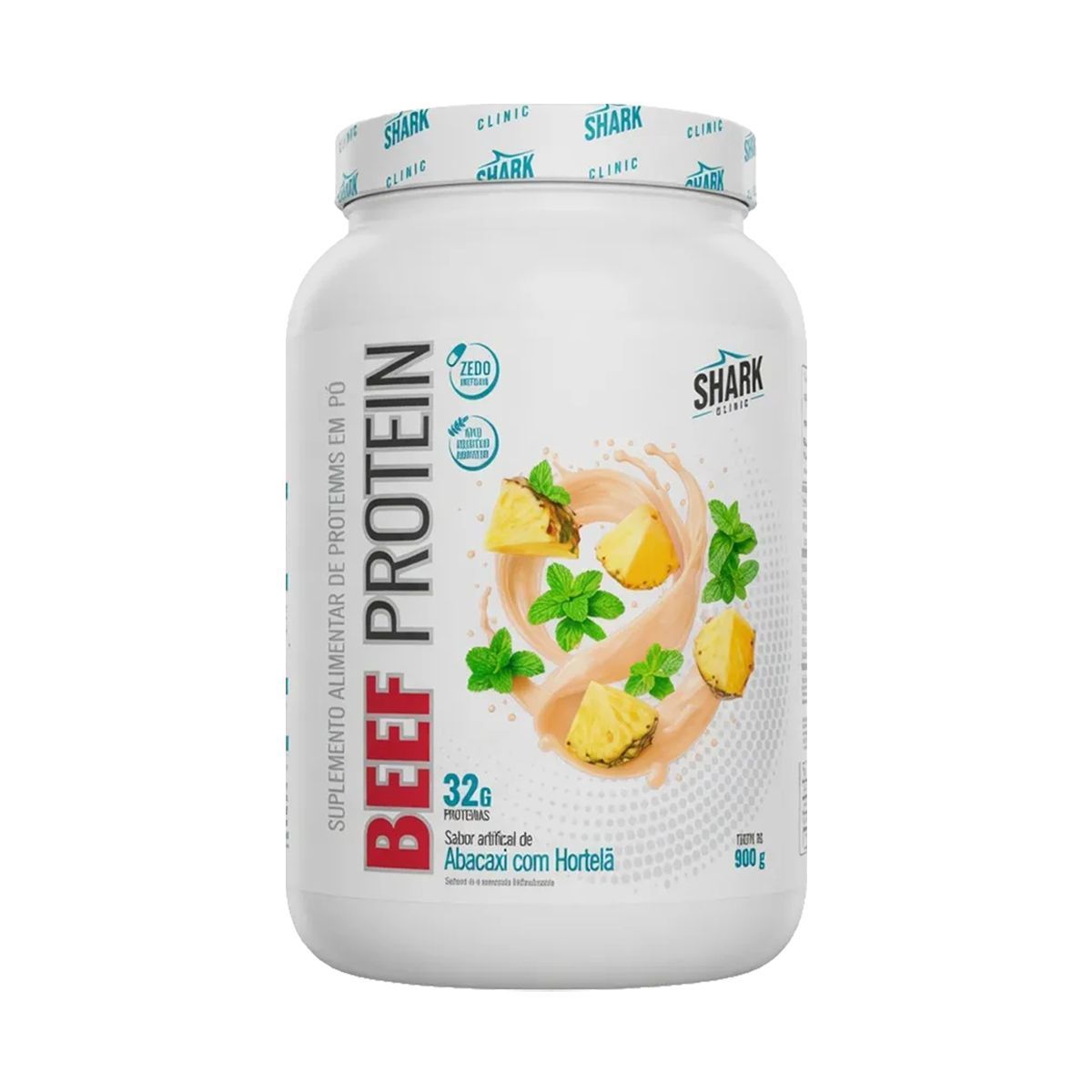 Beef Protein - 900g Abacaxi com Hortel� - Shark Pro