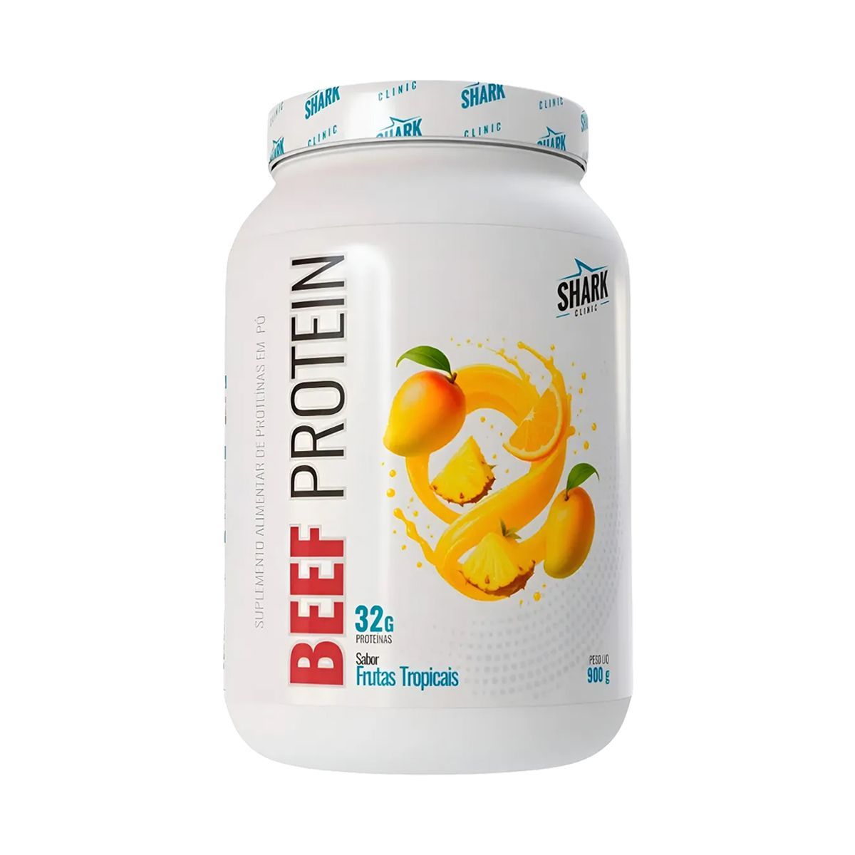 Beef Protein - 900g Frutas Tropicais - Shark Pro