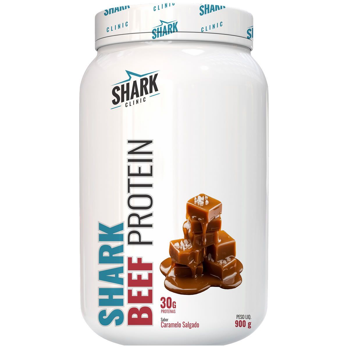 Beef Protein - 900g Caramelo Salgado - Shark Pro