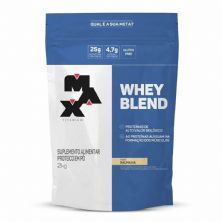 Whey Blend - 2000g Refil Baunilha - Max Titanium