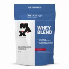 Whey Blend - 2000g Refil Morango - Max Titanium