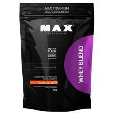 Whey Blend - 2000g Refil Vitamina de Frutas - Max Titanium