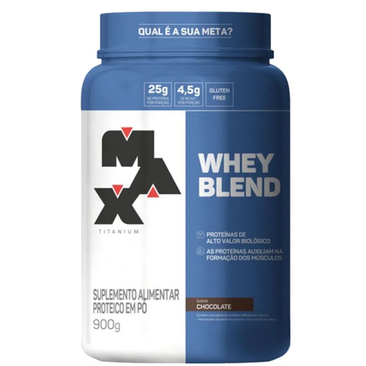 Whey Blend - 900g Chocolate - Max Titanium