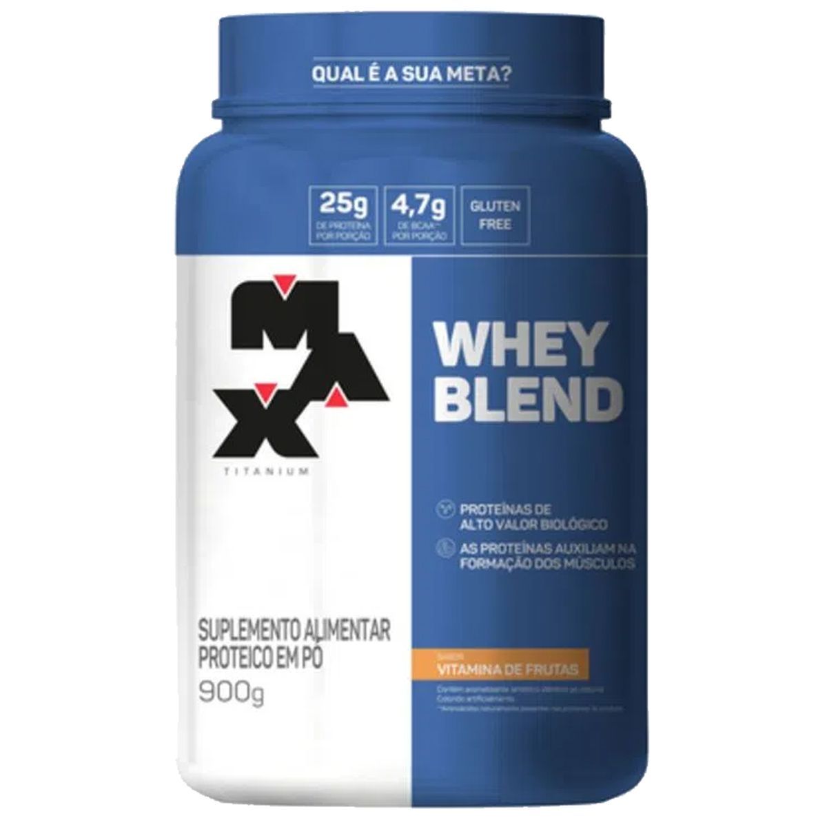 Whey Blend - 900g Vitamina de Frutas - Max Titanium