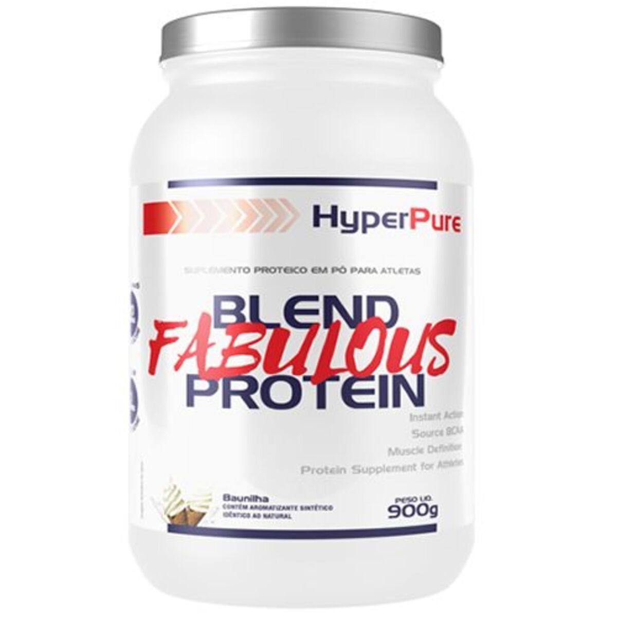 Whey Blend Fabulous - 900g Baunilha - HyperPure
