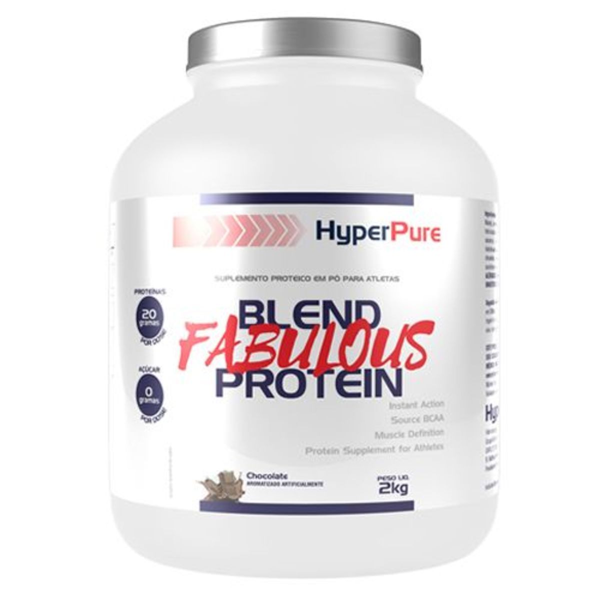 Whey Blend Fabulous Protein - 2000g Chocolate  - HyperPure