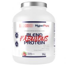 Whey Blend Fabulous Protein - 2000g Morango - HyperPure*** Data Venc. 30/06/2020