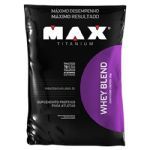 Whey Blend Refil - Morango 2000g - Max Titanium*** Data Venc. 13/10/2017