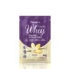 Whey Complete - 1 Sach� de 30g Baunilha - Sanavita