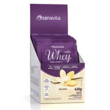 Whey Complete - 15 Sach�s de 30g Baunilha - Sanavita