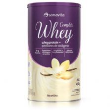 Whey Complete - 450g Baunilha - Sanavita