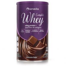 Whey Complete - 450g Chocolate Su��o - Sanavita
