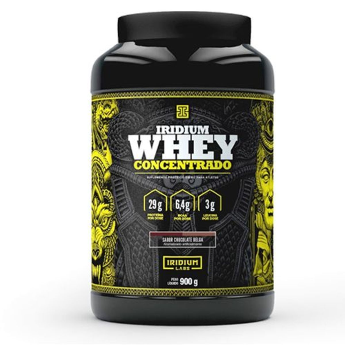Whey Concentrado - 900g Chocolate Belga - Iridium