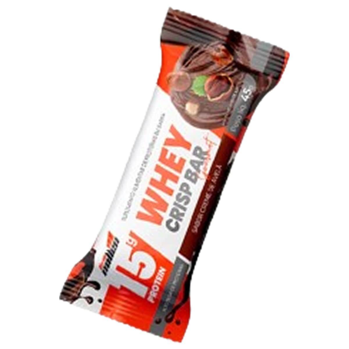 Whey Crisp Bar Gourmet - 1 Barra 45g Creme de Avel� - New Millen