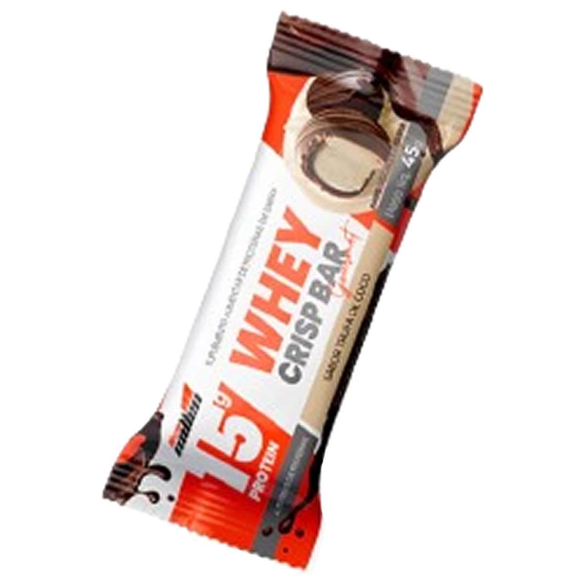 Whey Crisp Bar Gourmet - 1 Barra 45g Trufa de Coco - New Millen