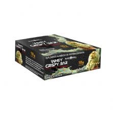 Whey Crispy Bar - 12 Unidades 45g Sorvete de Pistache - Black Skull