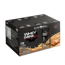 Whey Drink Gourmet - 8 Unidades 250ml Doce de Leite - Black Skull